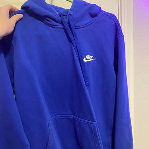 NIKE ROYAL BLUE HOODIE